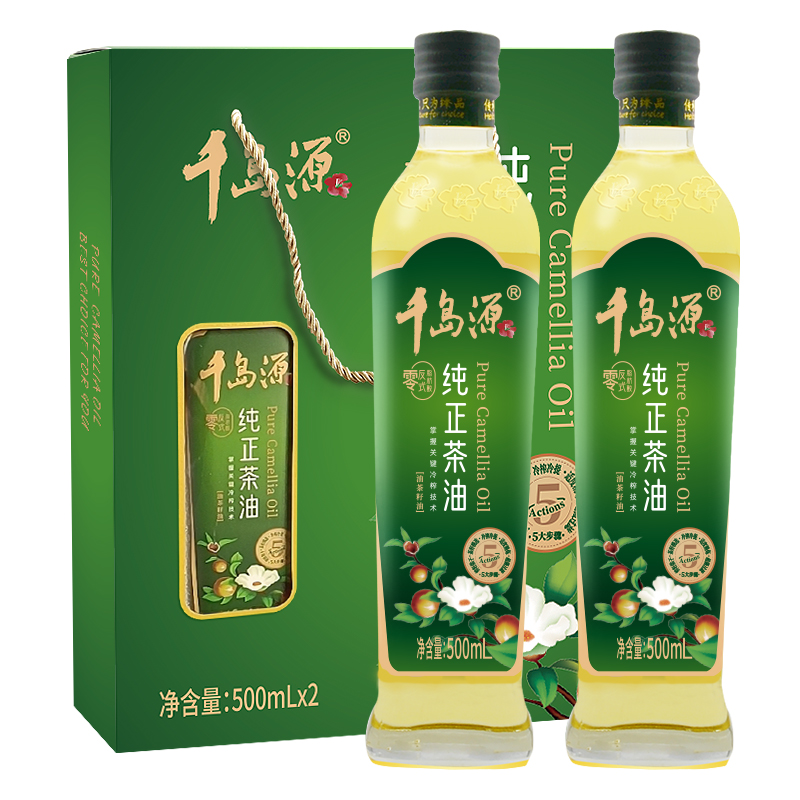 纯正茶油 500mL*2礼盒